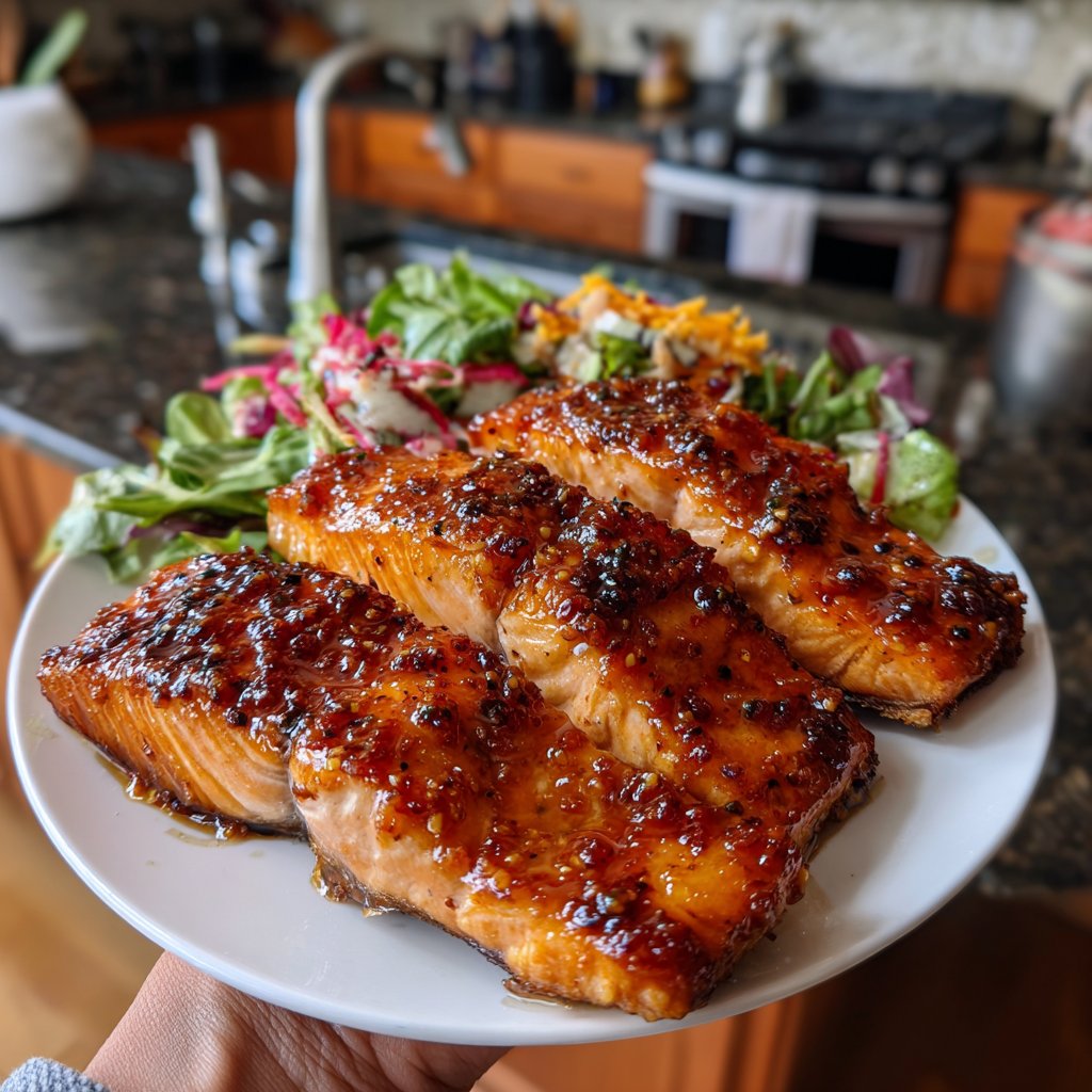 Sweet Chili Glazed Salmon