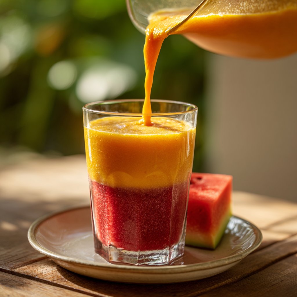 Watermelon Mango Smoothie