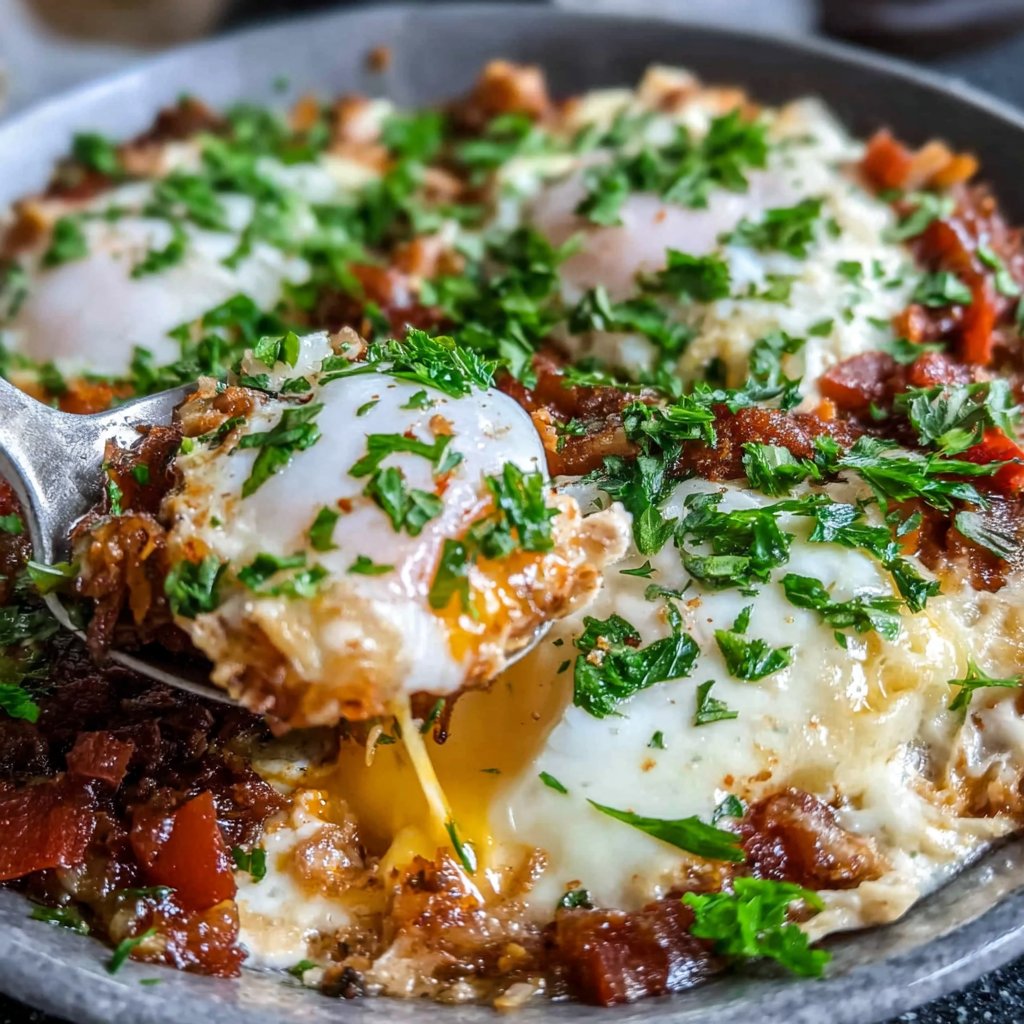 Turkey Shakshuka Protein Pan