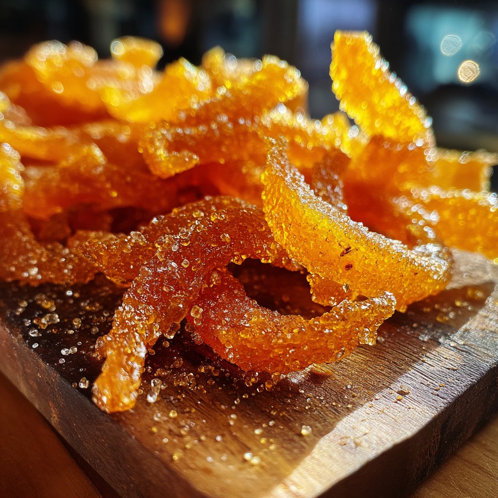 Candied Orange Peel Candy