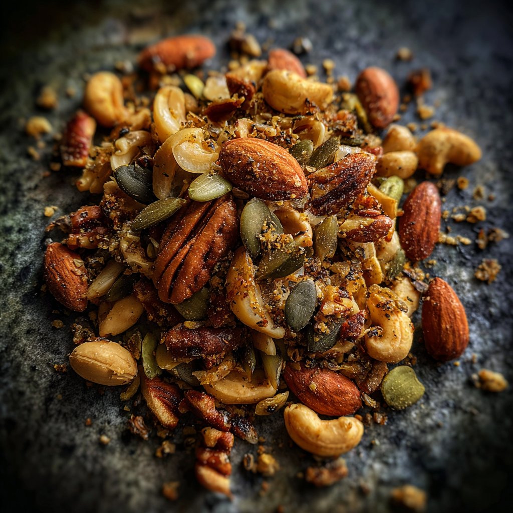 Spiced Nuts and Seeds Blend