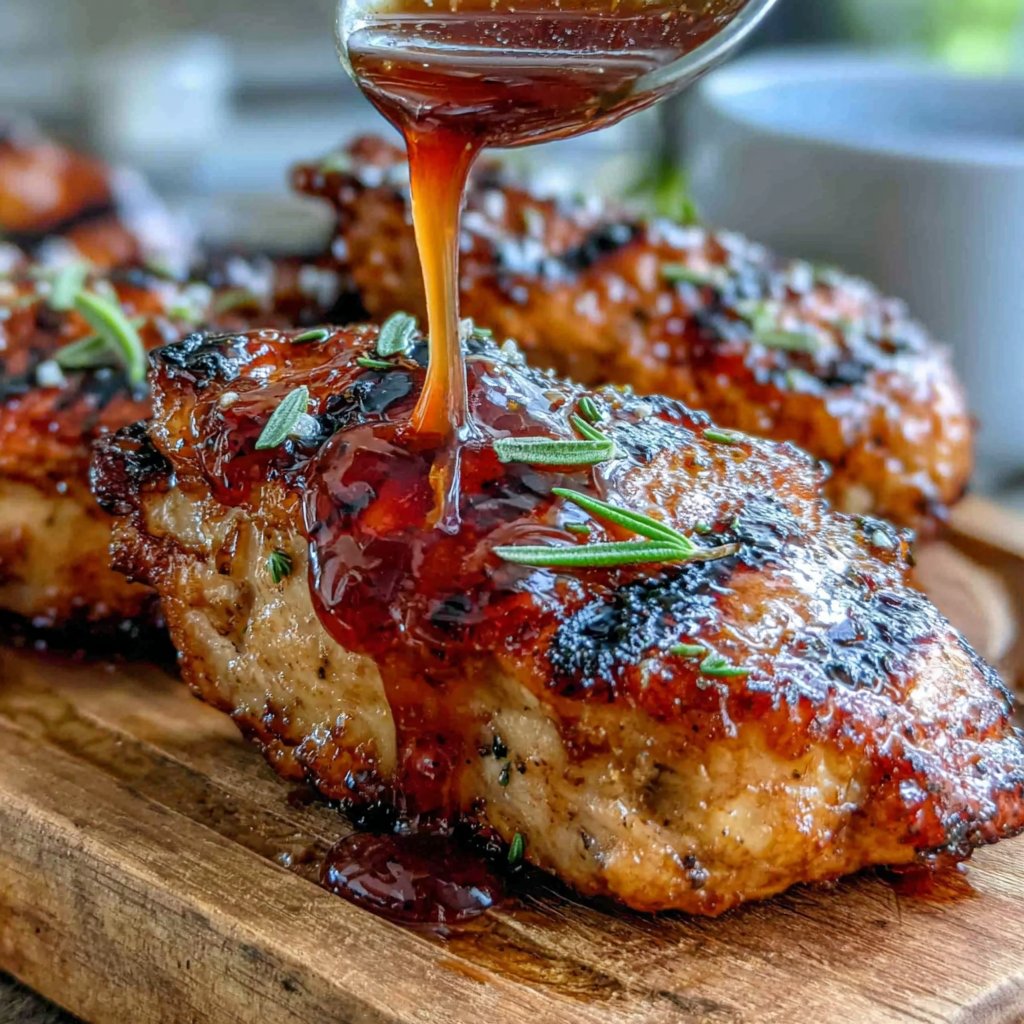 Hot Honey & Mustard Glaze