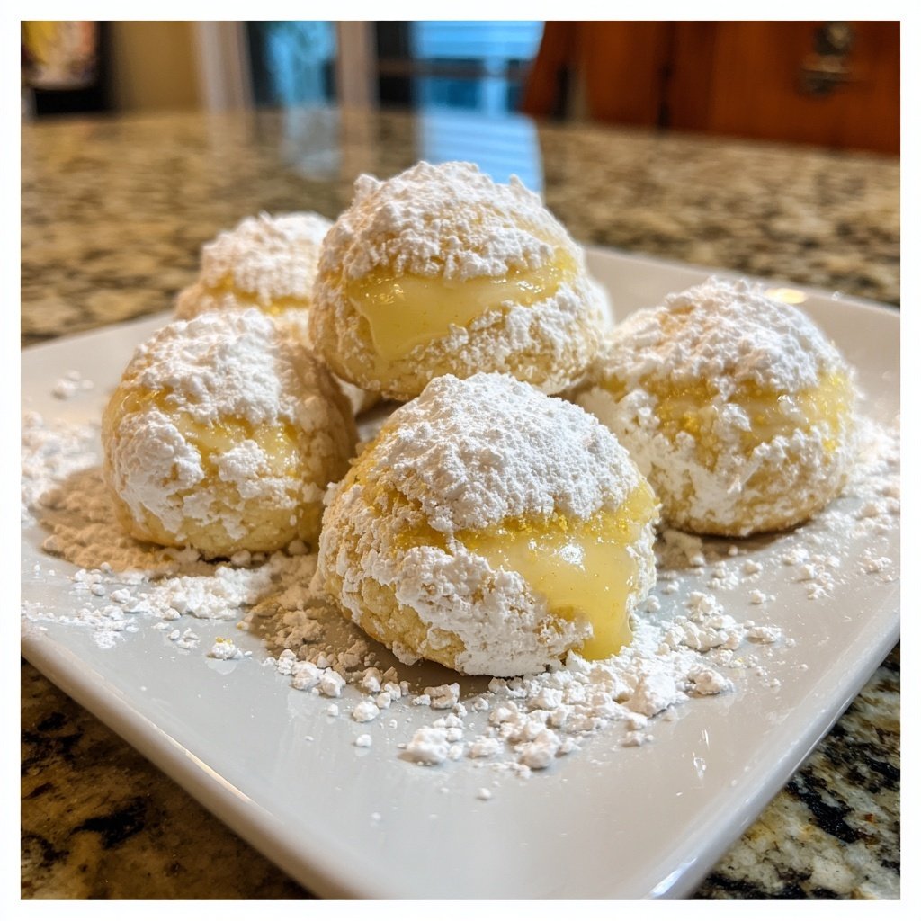Zesty Lemon Curd Cookies