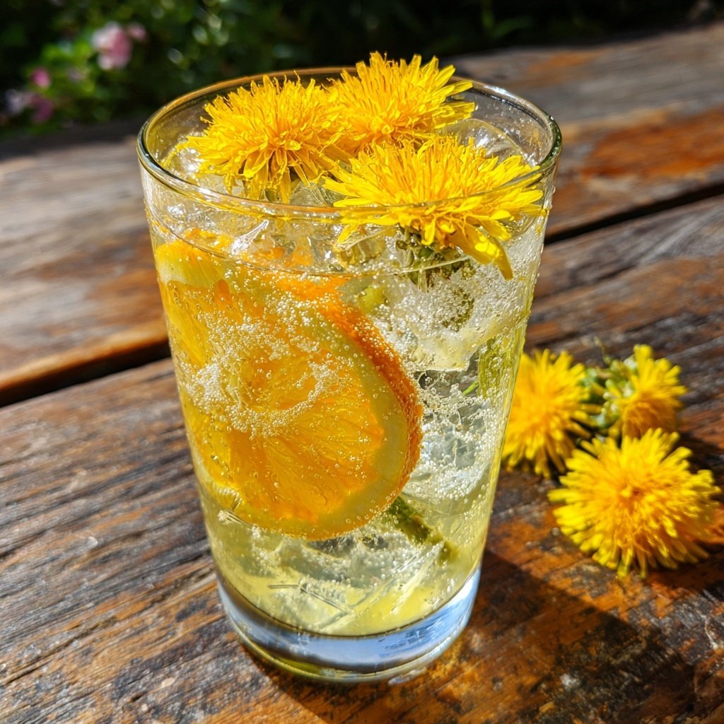 Bright Dandelion Citrus Punch